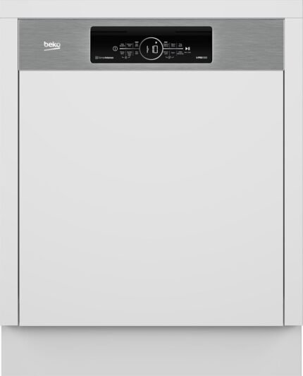 Beko BDDN38561XC bPRO 500 Unterbau-Geschirrspüler 60 cm, für 14 Maßgedecke, 3 Spülebenen, 5 Temperaturen, 8 Programme, CornerIntense, Hygiene-Programm, automatische Türöffnung,...