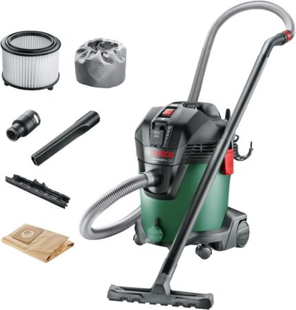 Bosch Home and Garden Bosch Nass- und Trockensauger AdvancedVac 20 (1200 Watt, 20 Liter Behältervolumen, im Karton), Testnote: Testsieger (Magazin: Testjournal)