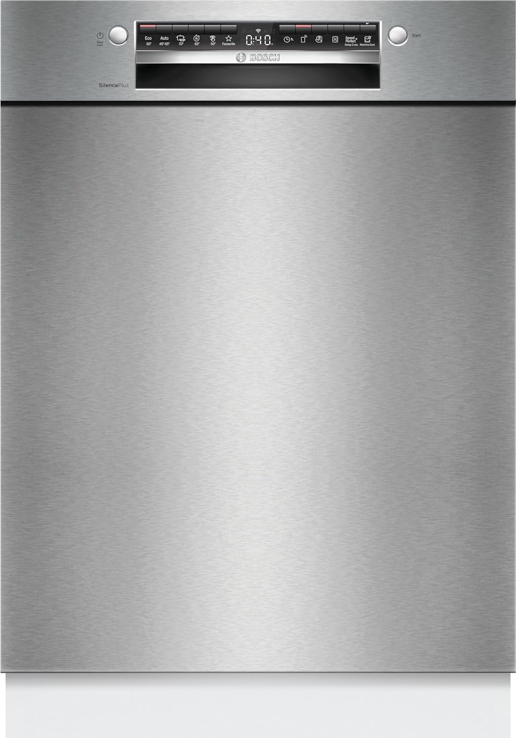 BOSCH SMV4ECX24E Geschirrspüler Serie 4, vollintegrierte Spülmaschine mit Besteckschublade, 60 cm, Efficient Dry, Flex Körbe, Vario Schublade, Rack Matic, Silence Plus, HomeConnect